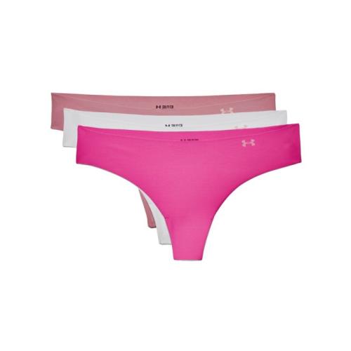 Under Armour Dámske tangá PS Thong 3Pack Pink MM