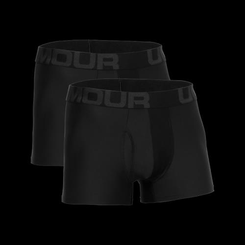 Under Armour Boxerky UA Tech 3in 2 Pack Black SS