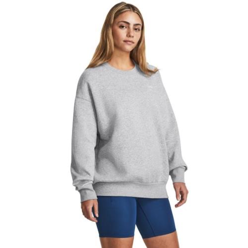 Under Armour Dámska mikina Essential Fleece OS Crew Grey LL