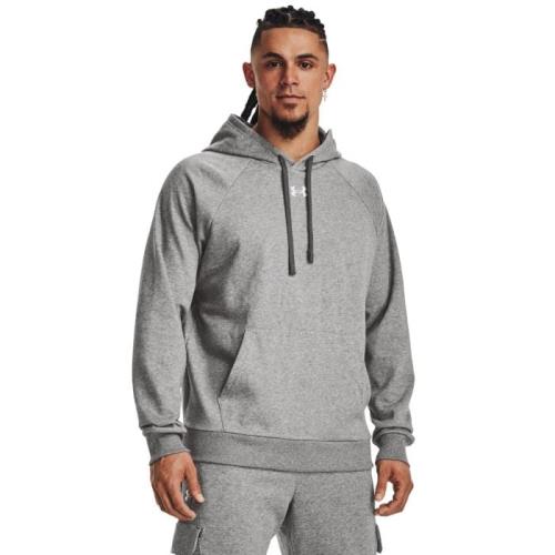 Under Armour Mikina UA Rival Fleece Hoodie Grey XLXL