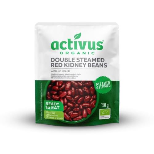 Activus BIO Dvakrát parená červená fazuľa bez nálevu 150 g cookies & cream