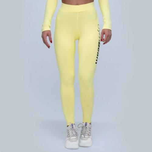 GymBeam Dámske legíny Advanced Lemon XS