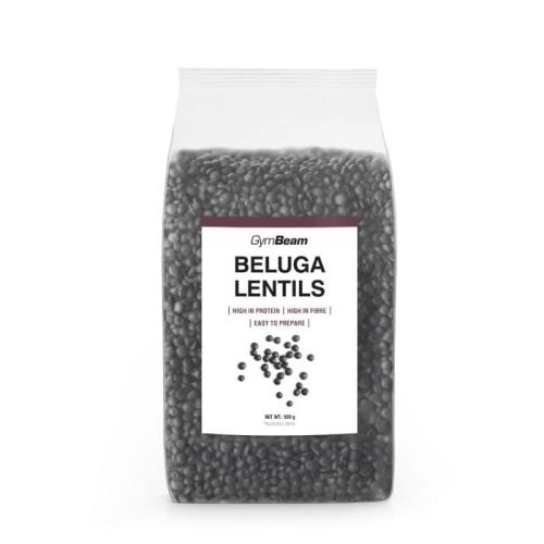 GymBeam Čierna šošovica Beluga 500 g cookies & cream