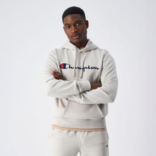 Champion Mikina Big Logo Fleece Grey LL