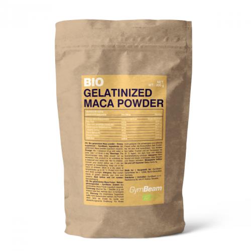 GymBeam BIO želatínový Maca prášok 200 g cookies & cream