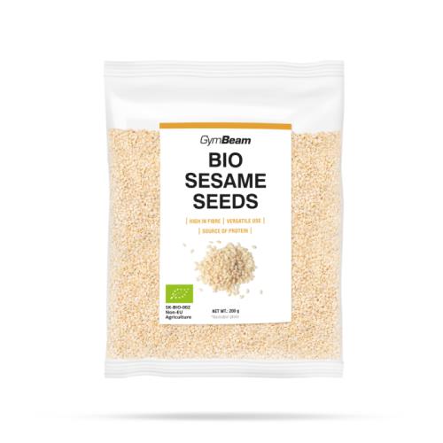 GymBeam BIO Sezamové semienka lúpané 200 g