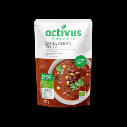 Activus BIO Fazuľová polievka s chilli a quinoou 400 g