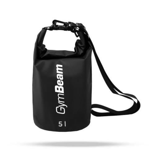 GymBeam Vodeodolný batoh Dry Bag Black 5 l