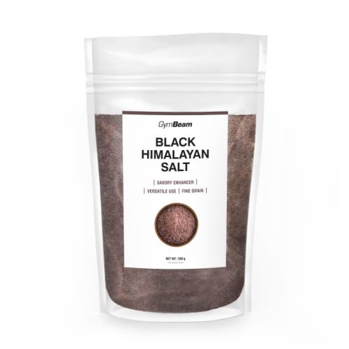 GymBeam Čierna Himalájska soľ - jemná 500 g