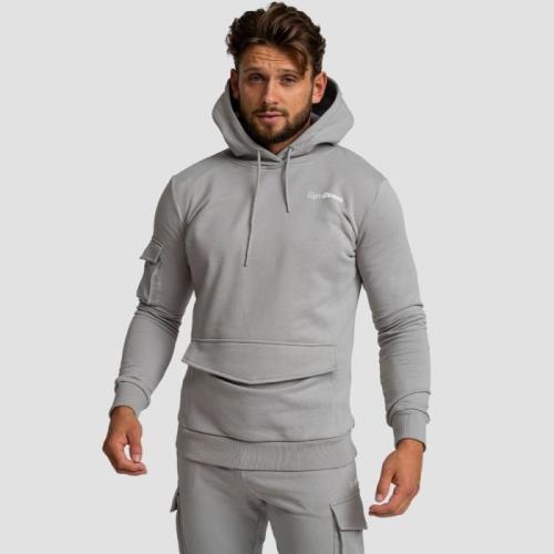 GymBeam Mikina TRN Hoodie Grey XXXLXXXL