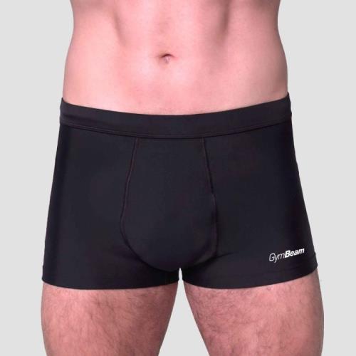 GymBeam Pánske plavecké šortky Pro Black XXL