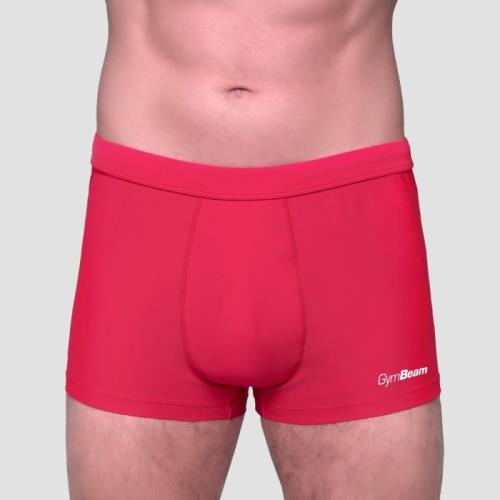 GymBeam Pánske plavecké šortky Pro Red S