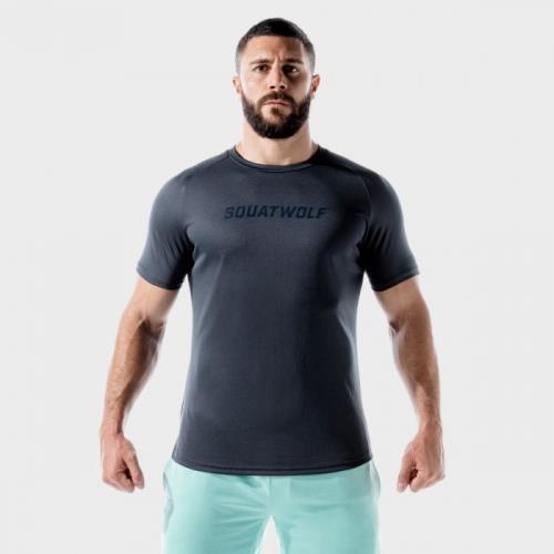 SQUATWOLF Tričko LAB360º Recycled Mesh Tee Blue Nights S