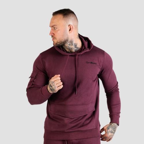 GymBeam Mikina TRN Hoodie Eggplant LL