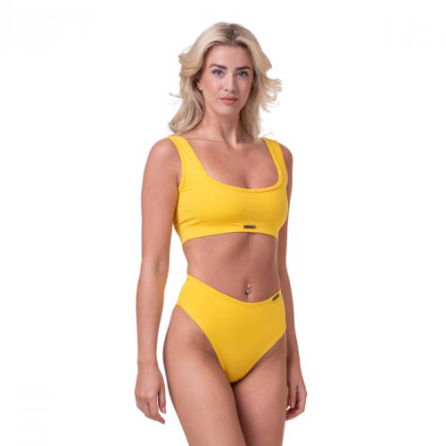 NEBBIA Miami Sporty Bikini vrchný diel Yellow S