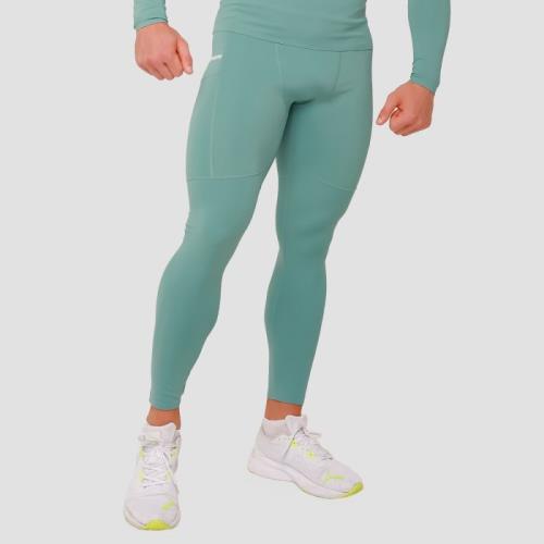 GymBeam Kompresné legíny High Blue S