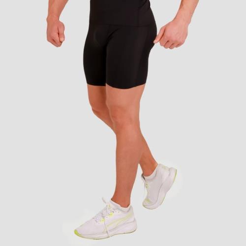 GymBeam Kompresné šortky High Black L