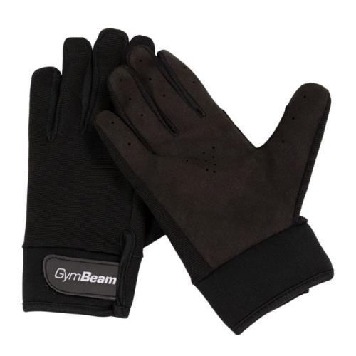 GymBeam Fitness rukavice Full Finger Black XL