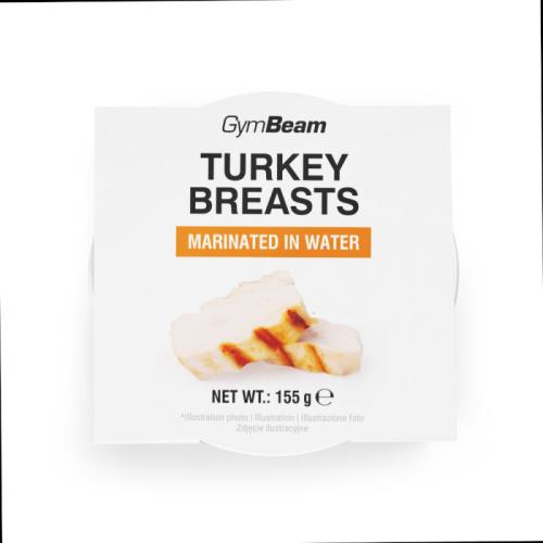 GymBeam Morčacie prsia marinované vo vode 12 x 155 g
