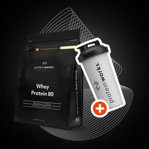 The Protein Works - Whey Protein 80 2000 g banánový koktejl