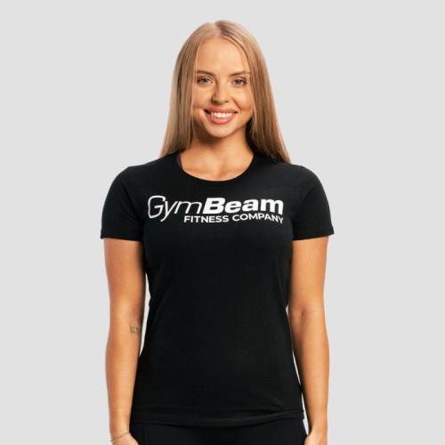GymBeam Dámske tričko Fitness Black XS