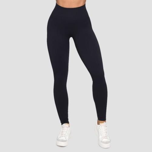GymBeam Dámske bezšvové legíny Lift Black S