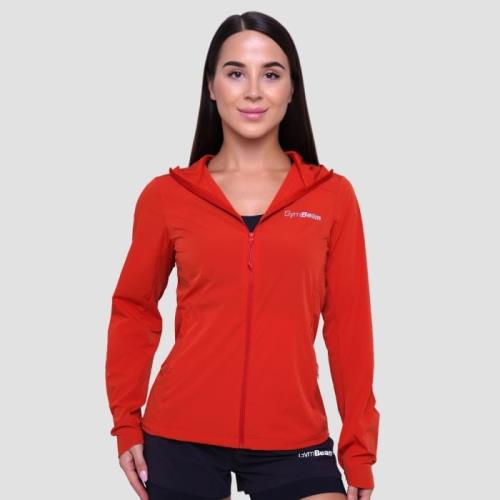 GymBeam Dámska bežecká bunda Pulse Orange MM