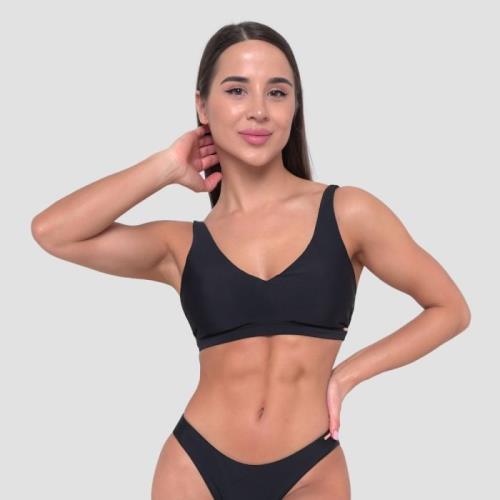 GymBeam Športový vrchný diel plaviek Black M
