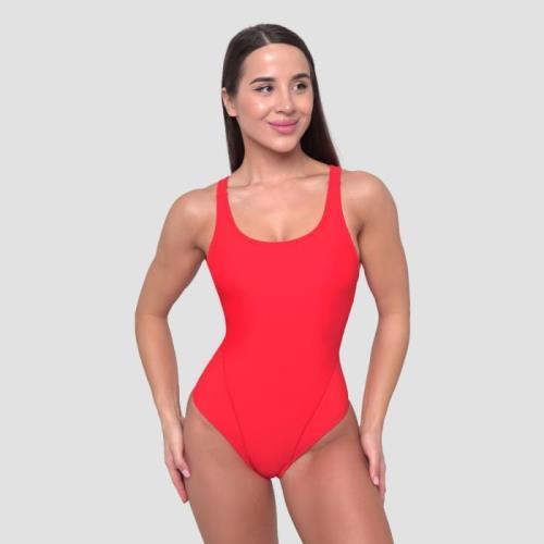GymBeam Športové jednodielne plavky Red S