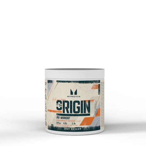 Predtréningový rozpustný prášok Origin Pre-Workout Dry Scoop - 18servings - Passionfruit Twister