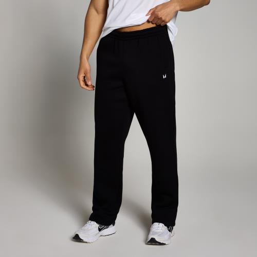 Pánske jogger nohavice MP Rest Day v rovnom strihu – čierne - XXXL