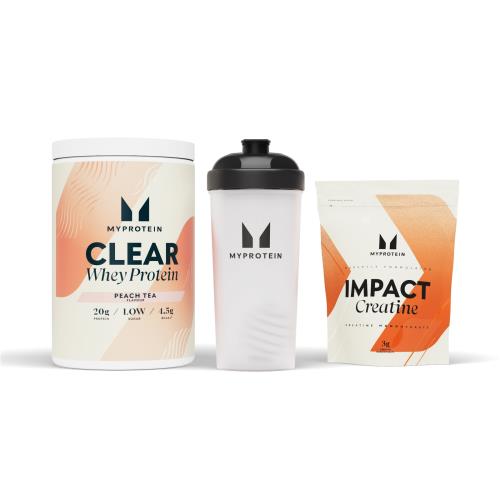 Balíček na zvýšenie výkonu Clear - Peach Tea - Unflavoured