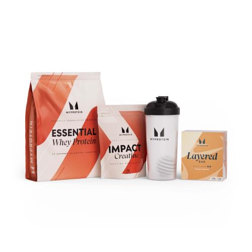 Balíček Essentials Protein Bundle - Choc Peanut Pretzel - Chocolate Smooth