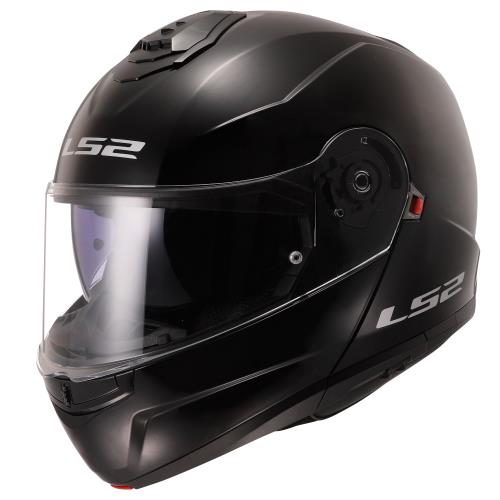 LS2 FF908 Strobe II Gloss Black XS (53-54)