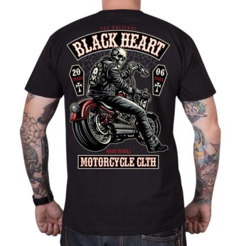 BLACK HEART Coffin čierna - XXL