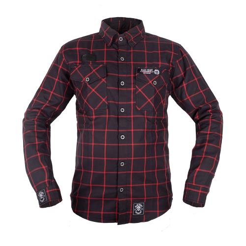 W-TEC Black Heart Respector čierna s červeným pruhom - 4XL