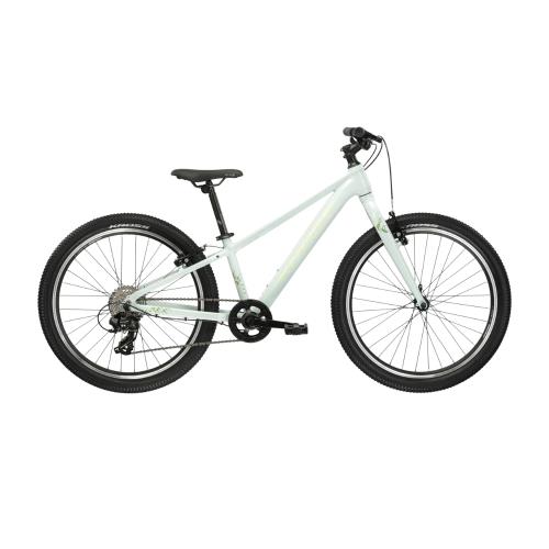 Kross LEA JR 1.0 24" - model 2025 mätová / zelená / lesk - S (12", 130-150 cm)