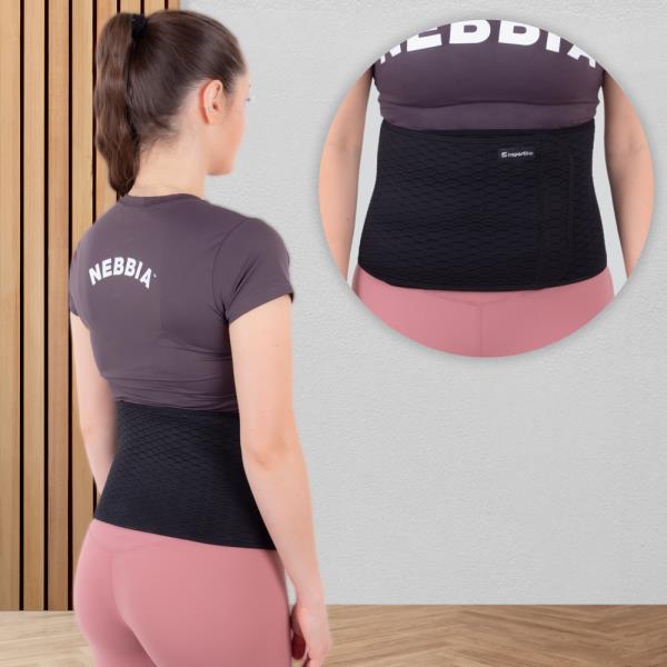 inSPORTline Waistrip čierna - XL inSPORTline Waistrip čierna - XL
